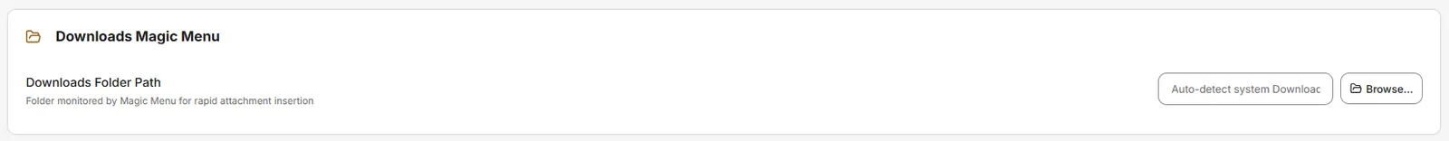 Downloads folder path