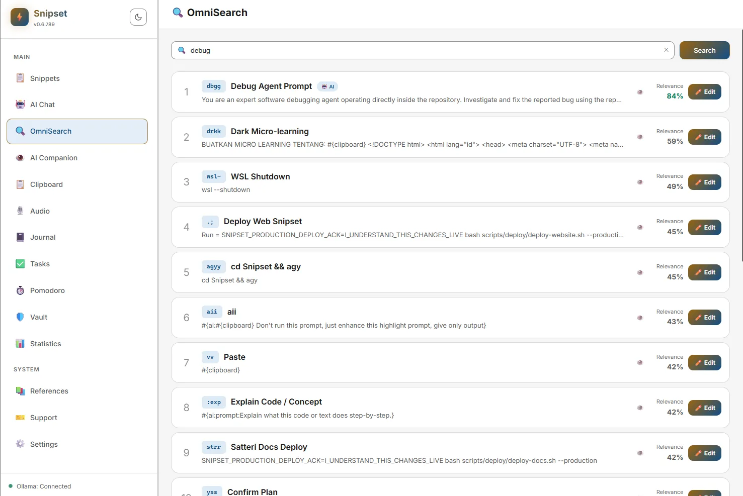 OmniSearch overview